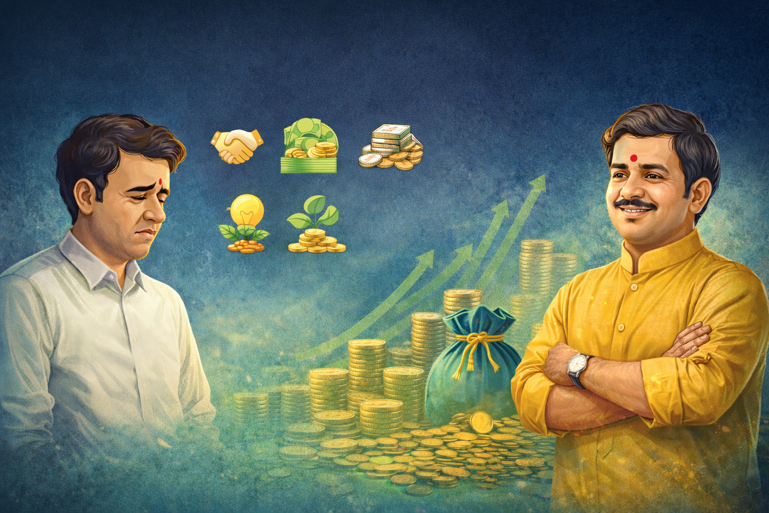 નાણા વગરનો નાથિયો અને નાણે નાથાલાલ